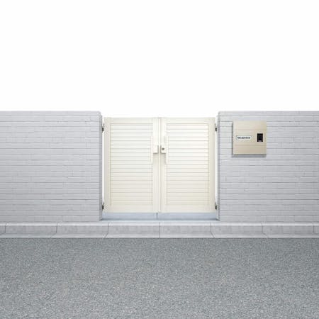 シンプレオ門扉　５型　両開き埋込仕様     ０９・２０R（L） | YKKAP